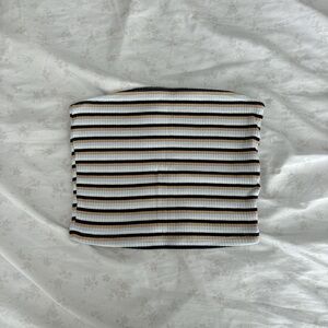 Hollister Multicolor Striped Tube Top